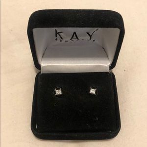 1/2 ct total weight Diamond earrings